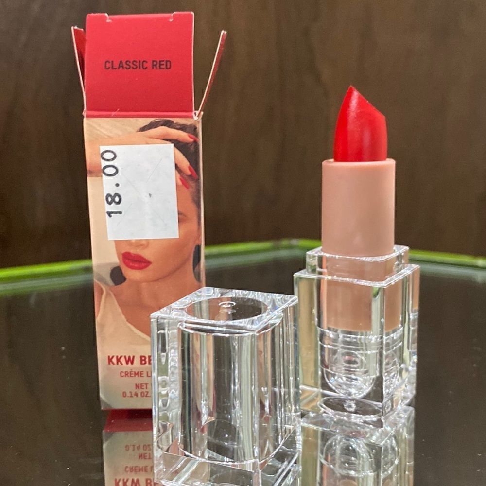 KKW Beauty-Classic Red, crème lipstick. NIB. Discontinued.